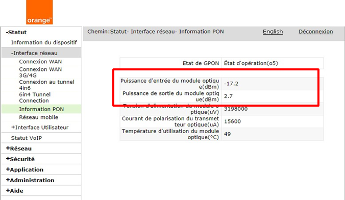 verification optique